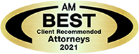 AM Best Client Recommended Attorneys Award 2021