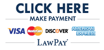 Click here to make a payment button